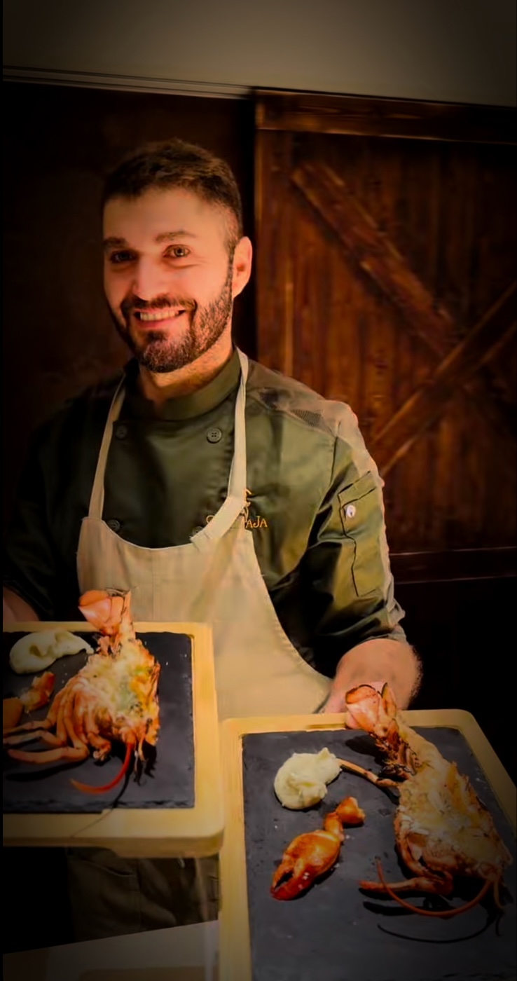 Chef Jorge Nebot 在 CAVA BAJA 呈現龍蝦料理