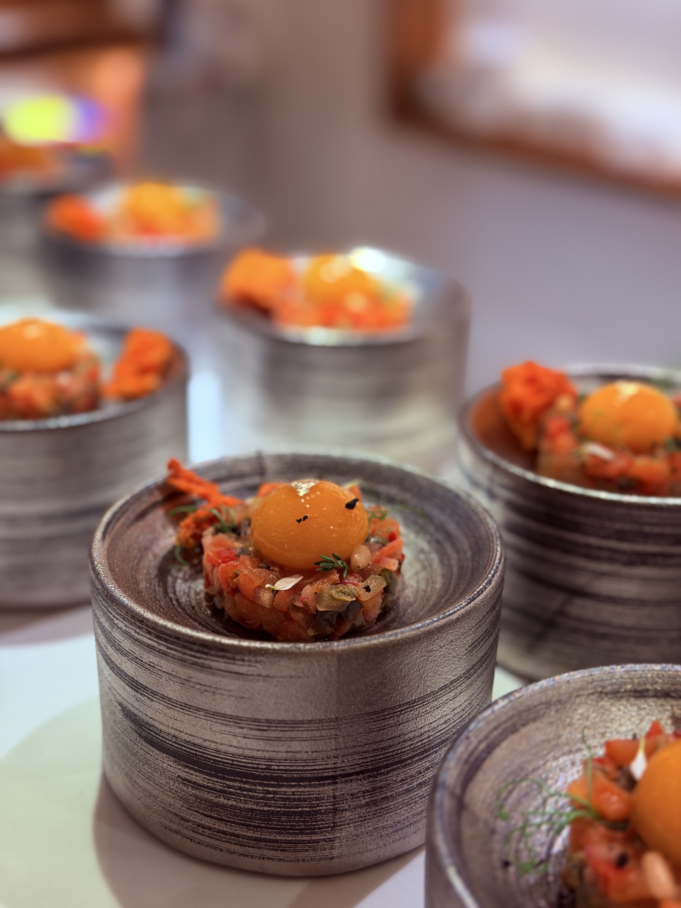 Chef's Table House-Dehydrated Tomato Tartar