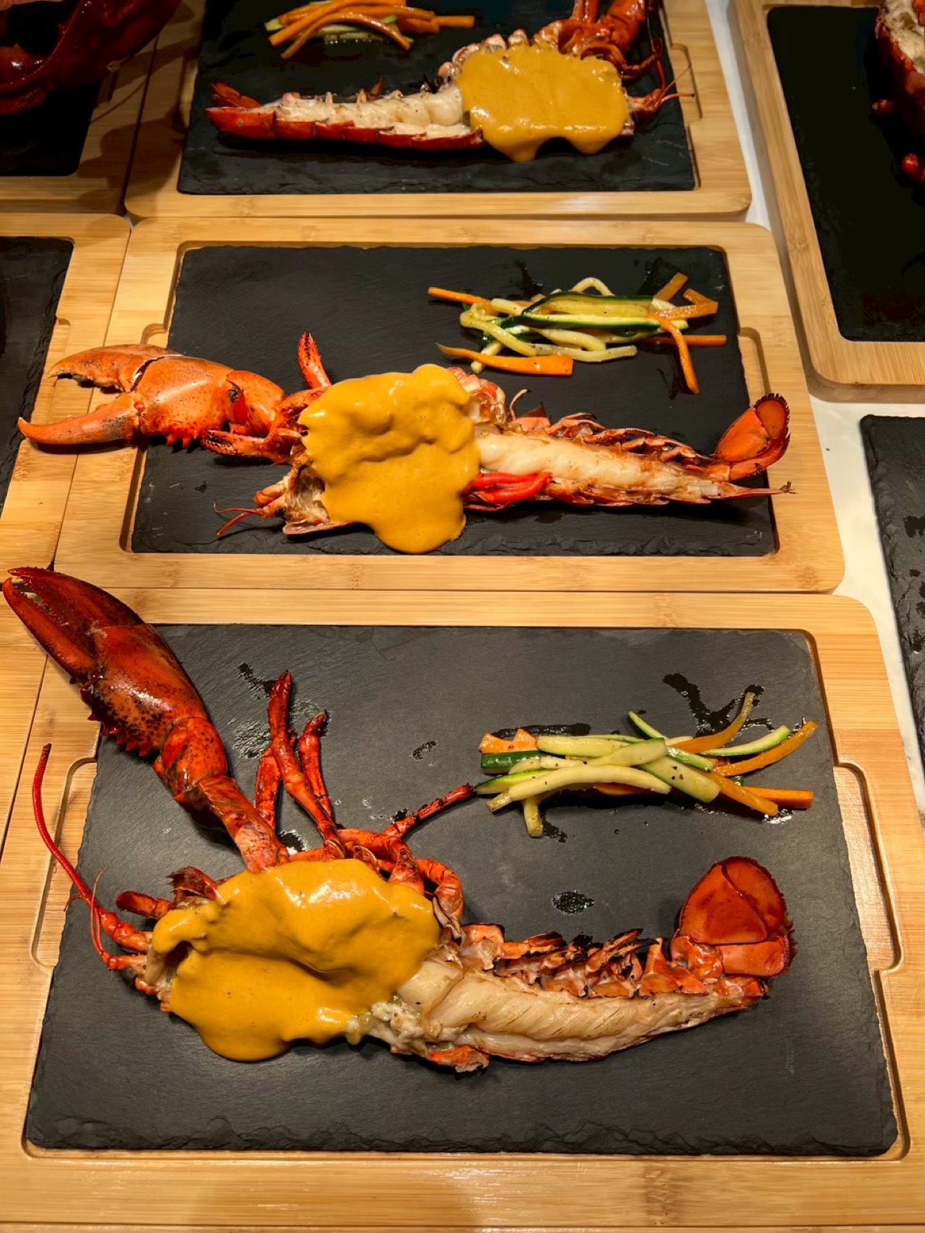 Chef's Table Pan Fried Lobster with Americana Sauce