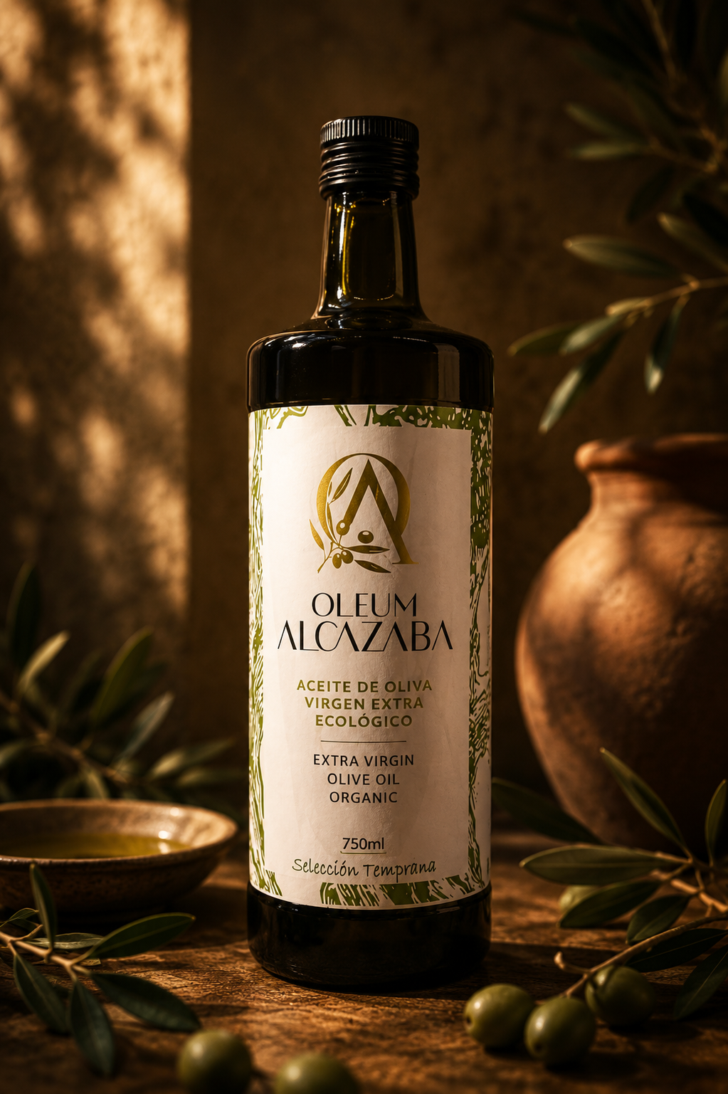 Oleum Alcazaba 750ml Picual Temprano Ecológico