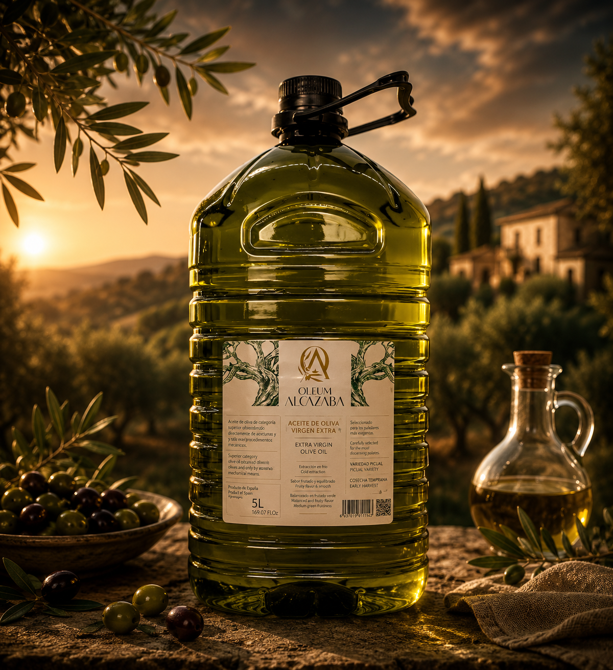 Oleum Alcazaba PET 5L Orujo
