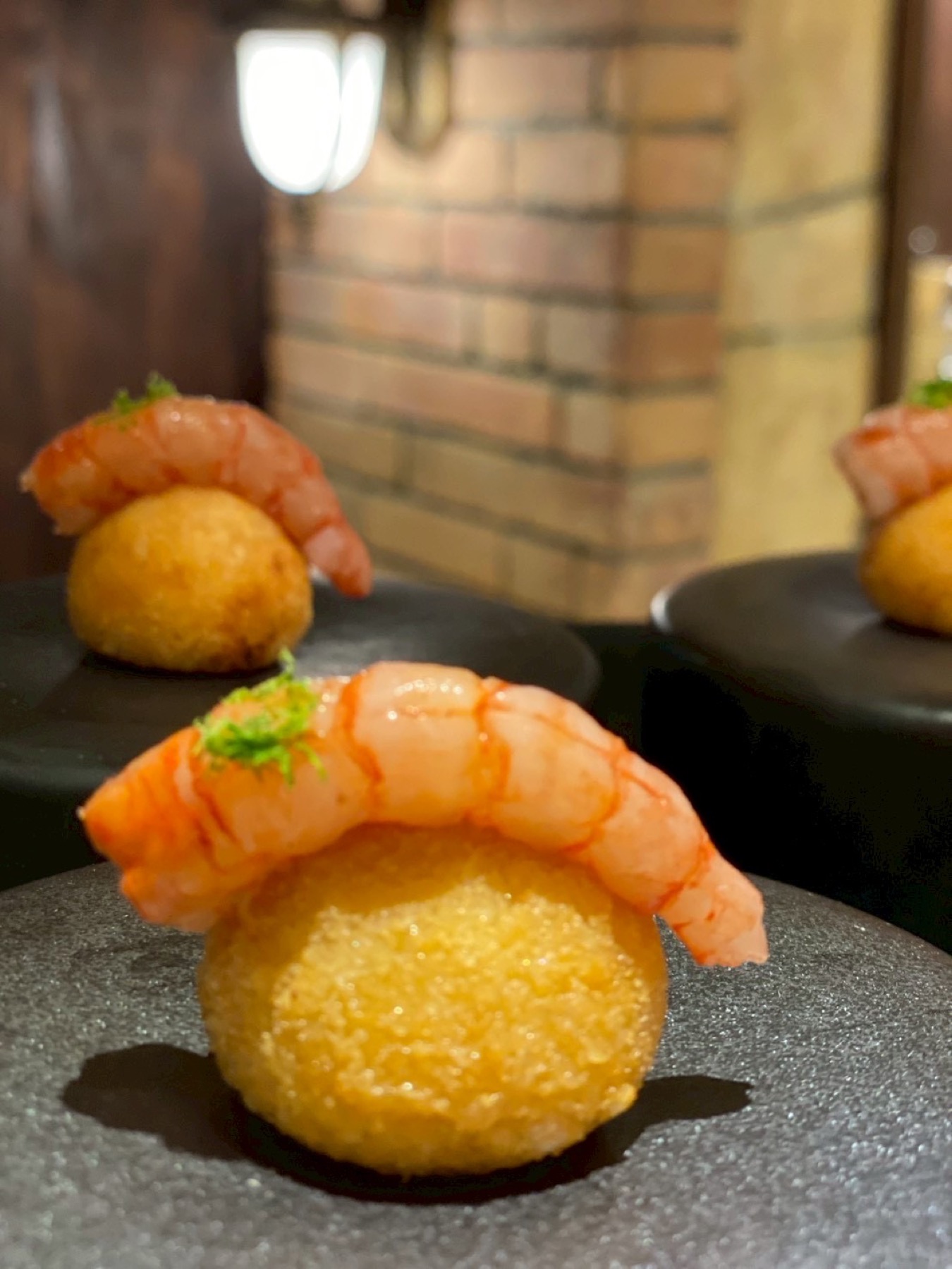 Uni Croqueta Red Shrimp Spain, From Here