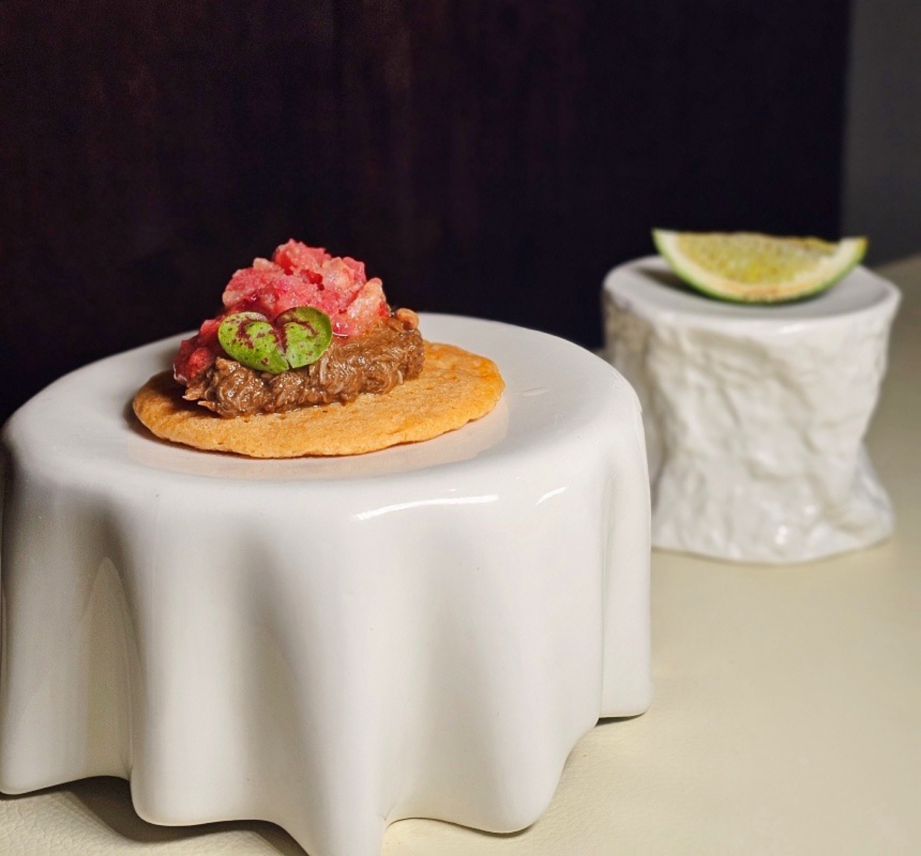 Quail Baghrir Spiced Strawberry Spain, From Here